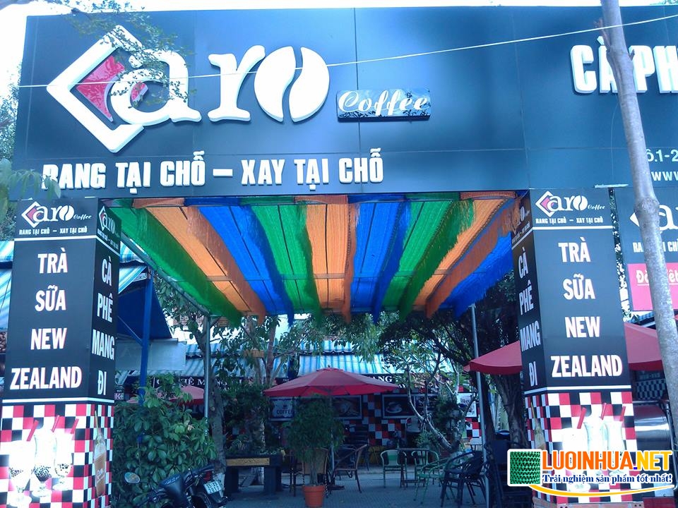 lưới che nắng đa sắc