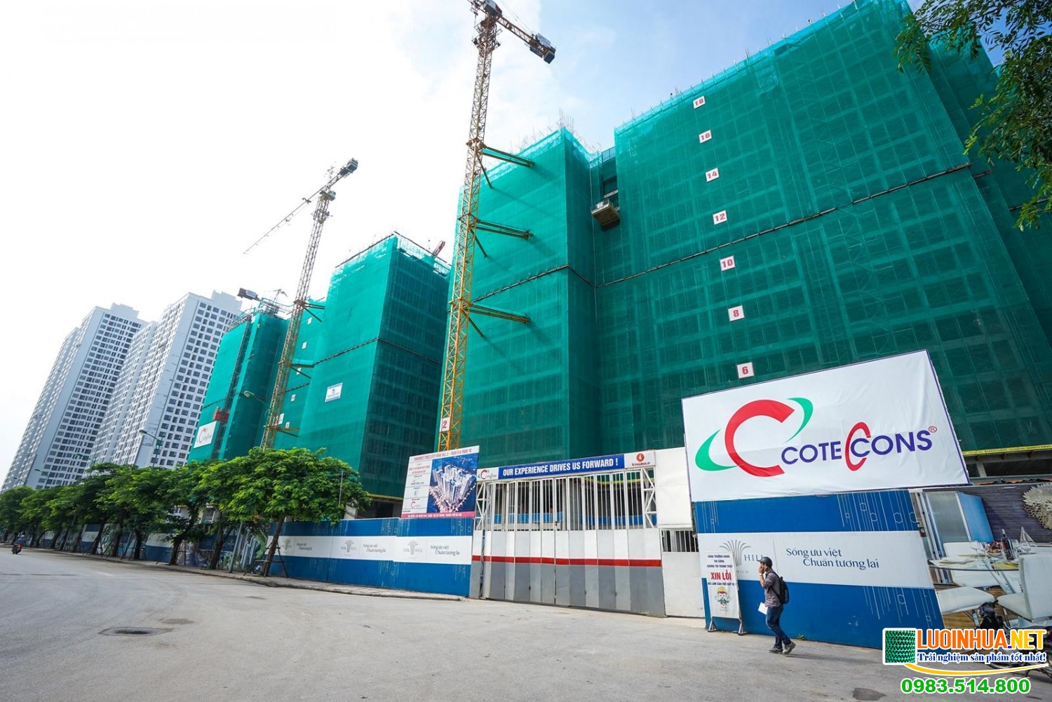 Độ bền của lưới bao che công trình