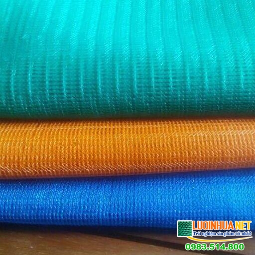 Lưới bao che công trình có kích thước phù hợp