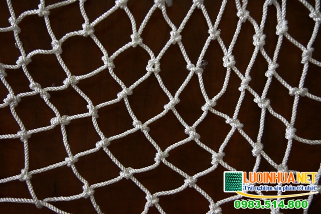 Lưới an toàn sợi dù được ứng dụng như thế nào