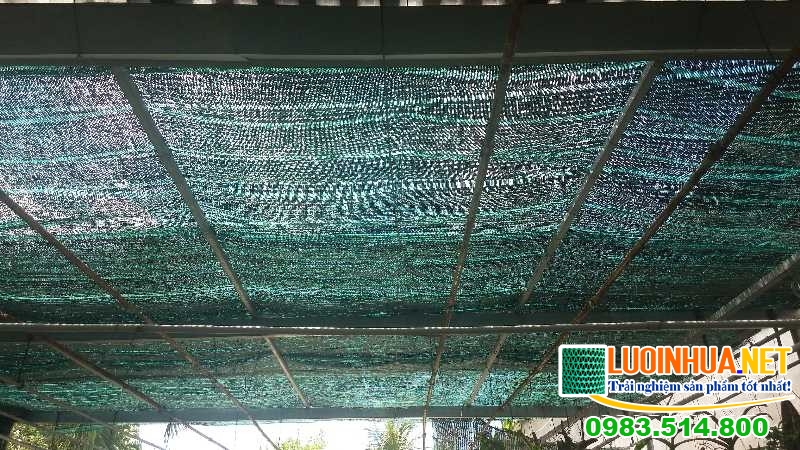 Lưới che nắng đặc tính tuyệt hảo sử dụng lâu dài