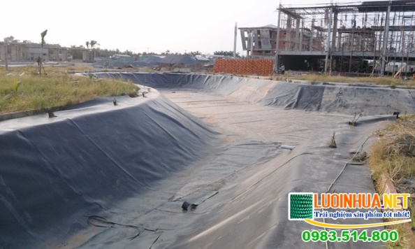 Những lưu ý khi sử dụng bạt trải ao tôm