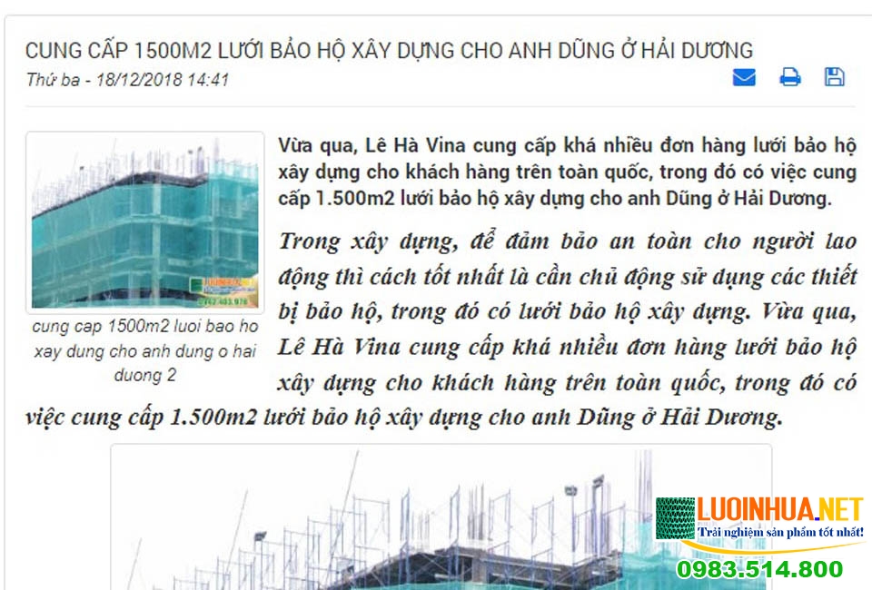 le ha vina ban luoi che nang luoi chan bui o hai duong 1