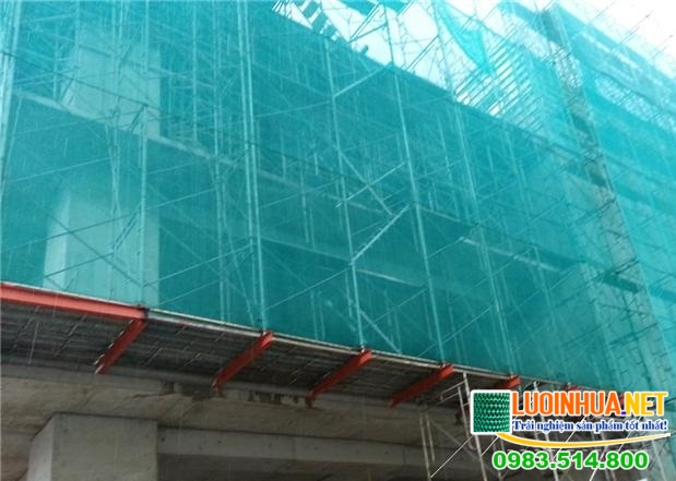Lưới hứng rơi công trình
