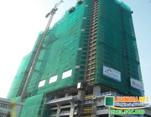Lưới xanh bao che công trình có đặc điểm gì