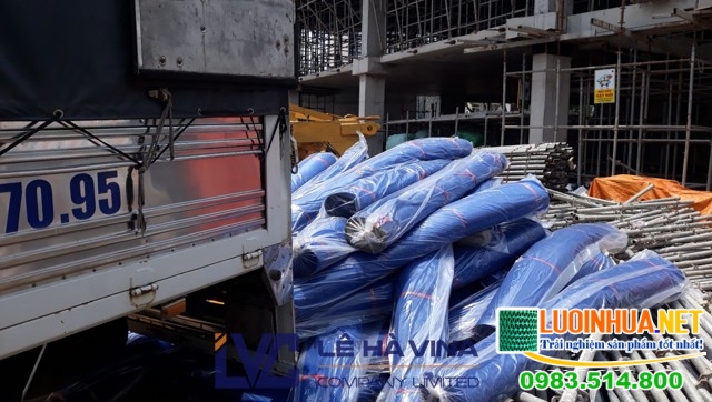 Lưới chống vật rơi công trình