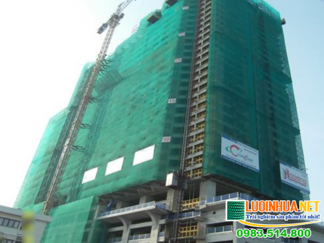 Bảng giá lưới bao che công trình tại Lê Hà Vina