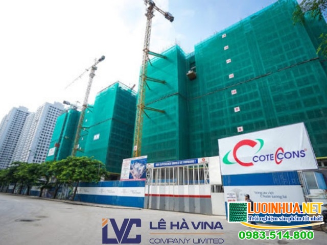 Lưới bao che công trình